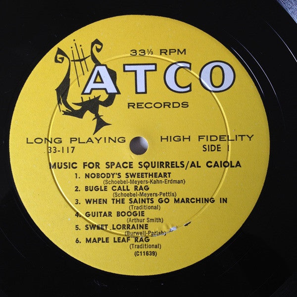 Al Caiola's Magic Guitars* : Music For Space Squirrels (LP, Album, Mono)