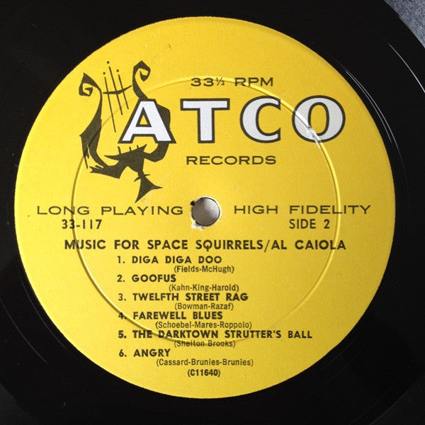 Al Caiola's Magic Guitars* : Music For Space Squirrels (LP, Album, Mono)