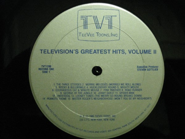 Various : Television's Greatest Hits, Volume II - (65 More TV Themes From The 50's & 60's) (2xLP, Comp)
