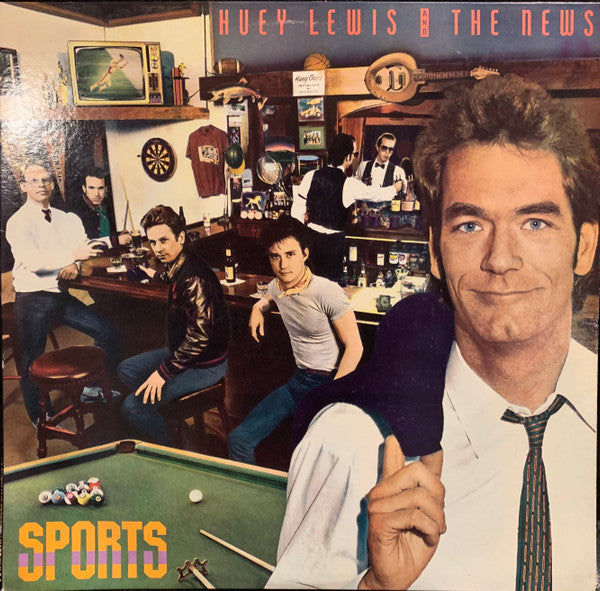 Huey Lewis And The News* : Sports (LP, Album, Pit)