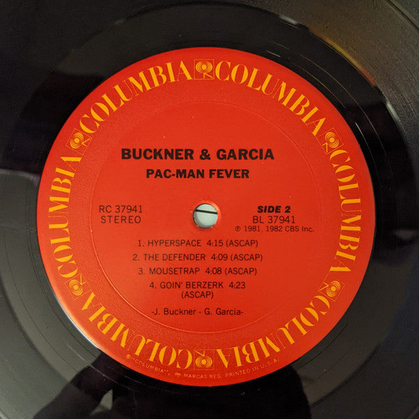 Buckner & Garcia : Pac-Man Fever (LP, Album, Pit)