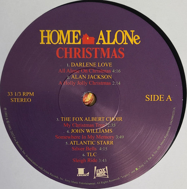 Various : Home Alone Christmas (LP, Comp, RE, RP)