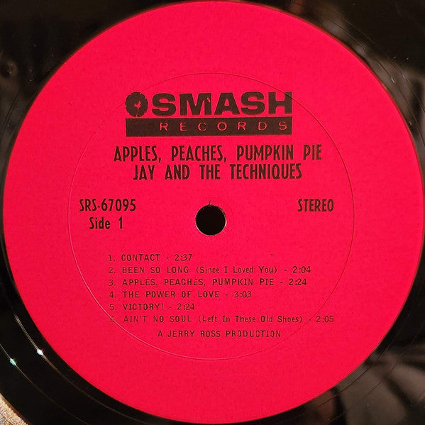 Jay & The Techniques : Apples, Peaches, Pumpkin Pie (LP, Album, Ter)