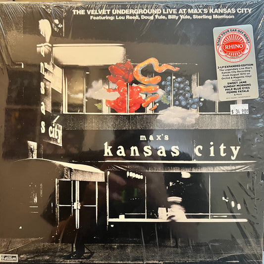 The Velvet Underground : Live At Max's Kansas City (LP, Orc + LP, Mag + Album, RE, RM, RP, Exp)
