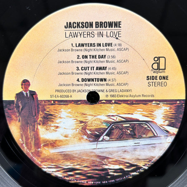 Jackson Browne : Lawyers In Love (LP, Album, Club, Car)