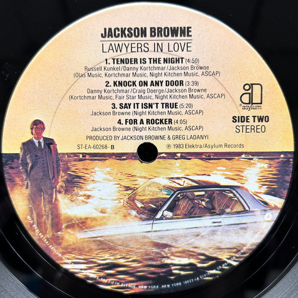 Jackson Browne : Lawyers In Love (LP, Album, Club, Car)