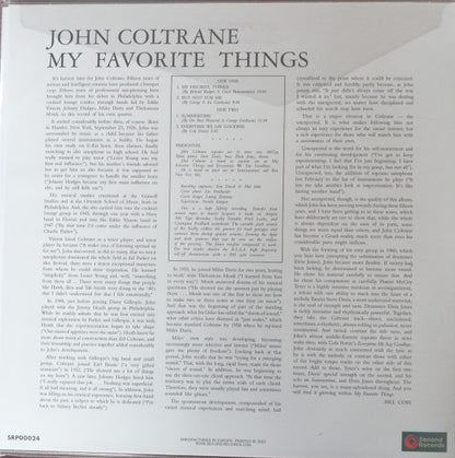 John Coltrane : My Favorite Things (LP, Album, RE)