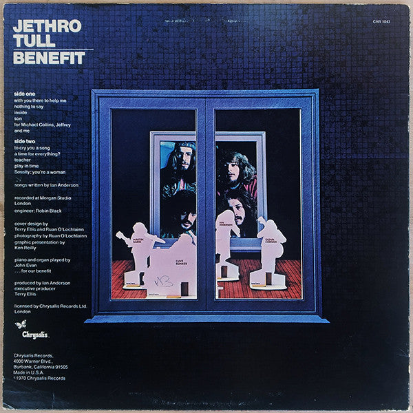 Jethro Tull : Benefit (LP, Album, Club, RE, CRC)