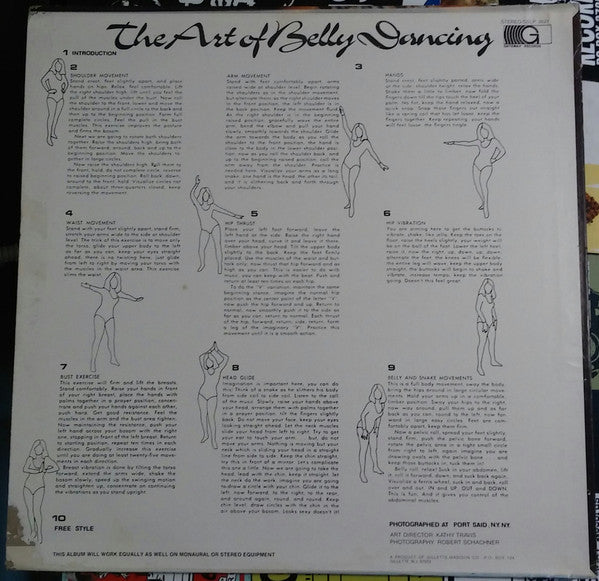 Bel-Sha-Zaar, Tomee And The Grecian Knights : The Art Of Belly Dancing (LP, Album)