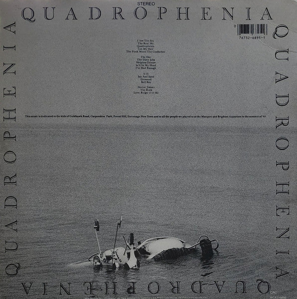 The Who : Quadrophenia (2xLP, Album, Club, RE, CRC)