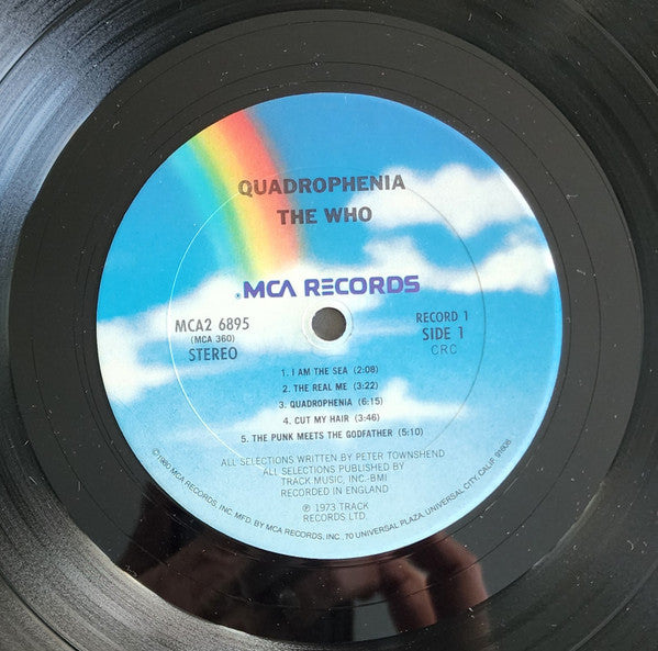 The Who : Quadrophenia (2xLP, Album, Club, RE, CRC)