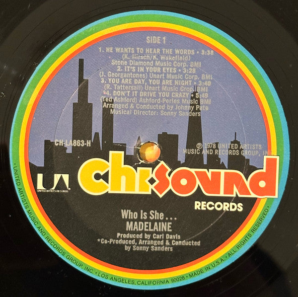 Madelaine (2) : Who Is She... (LP, Album)