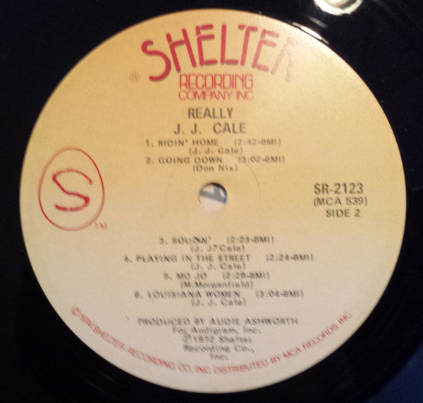J.J. Cale : Really (LP, Album, RE, Glo)