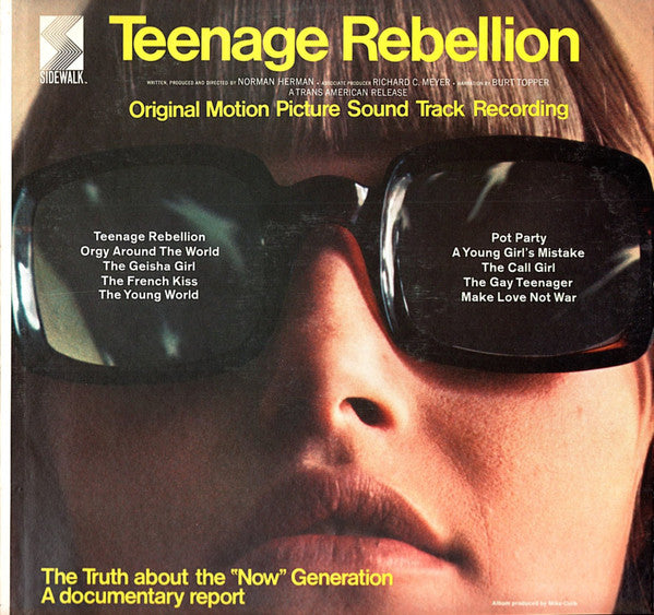 Bob Summers / Mike Curb : Teenage Rebellion (LP, Mono)