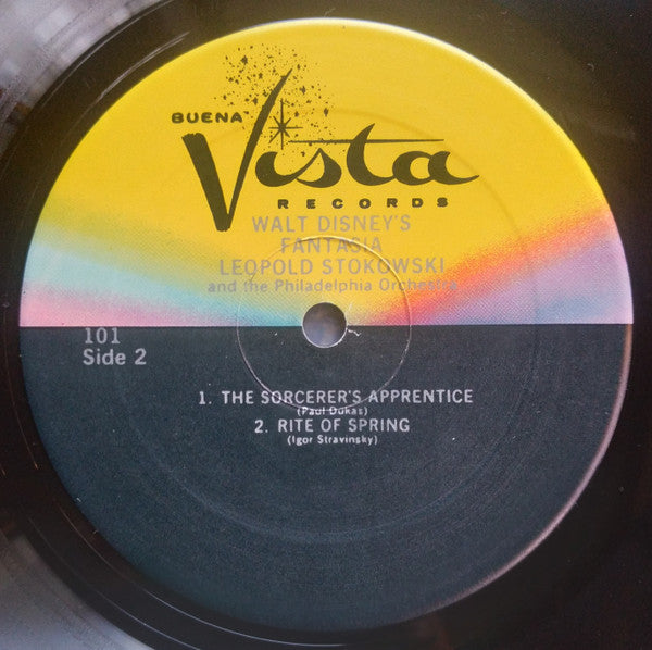 Leopold Stokowski With The Philadelphia Orchestra : Walt Disney's Fantasia (2xLP, Gat)