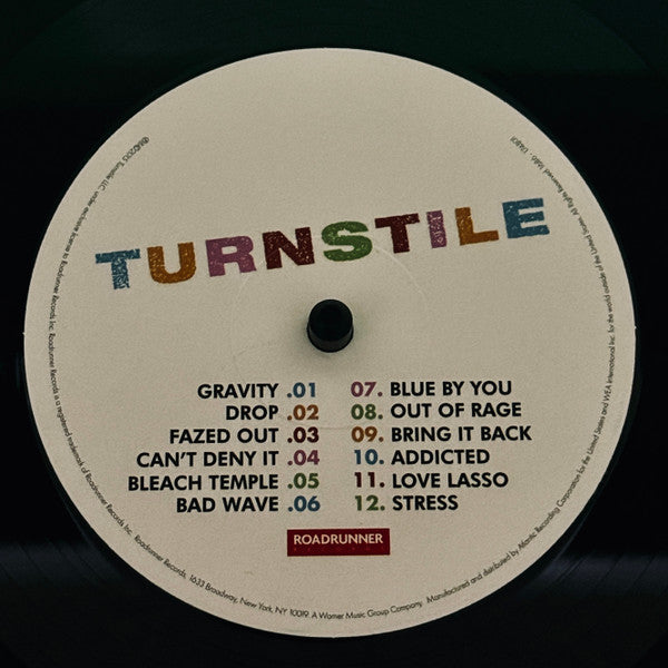 Turnstile (2) : Nonstop Feeling (12", Album, RE)