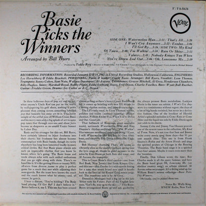 Basie* : Basie Picks The Winners (LP, Album, MGM)