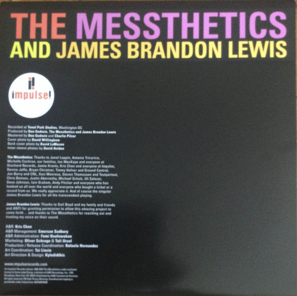 The Messthetics And James Brandon Lewis : The Messthetics And James Brandon Lewis  (LP, Album)