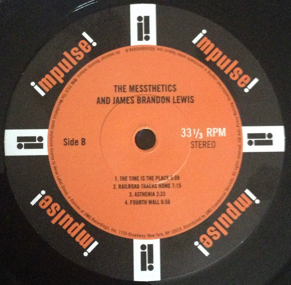 The Messthetics And James Brandon Lewis : The Messthetics And James Brandon Lewis  (LP, Album)