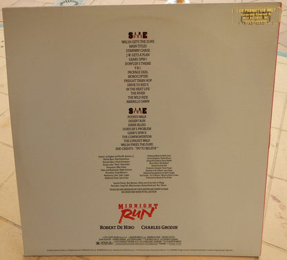 Danny Elfman : Midnight Run (Original Motion Picture Soundtrack) (LP, Album)