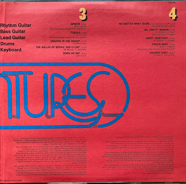 The Ventures : The Ventures (2xLP, Comp, Gat)