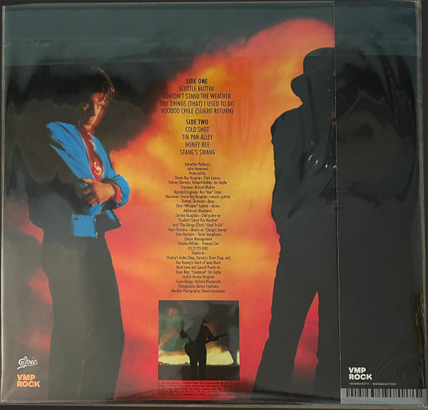 Stevie Ray Vaughan And Double Trouble* : Couldn't Stand The Weather (LP, Album, Club, RE, RM, Red)