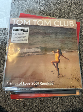 Tom Tom Club : Genius Of Love 2001 Remixes (12", RSD, Ltd, blu)