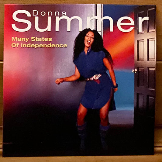 Donna Summer : Many States Of Independence  (12", Maxi, RSD, Blu)