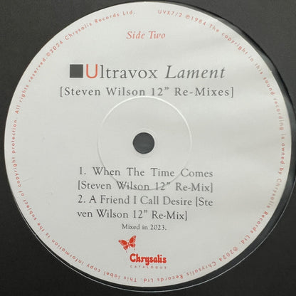 Ultravox : Lament [Steven Wilson 12" Re-Mixes] (12", RSD, Ltd)