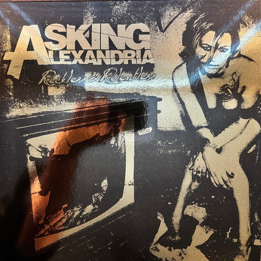 Asking Alexandria : Reckless & Relentless (LP, Album, RSD, Ltd, RE, Gol)
