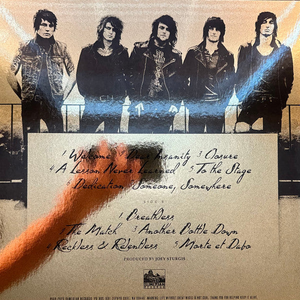 Asking Alexandria : Reckless & Relentless (LP, Album, RSD, Ltd, RE, Gol)