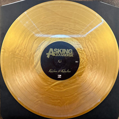 Asking Alexandria : Reckless & Relentless (LP, Album, RSD, Ltd, RE, Gol)