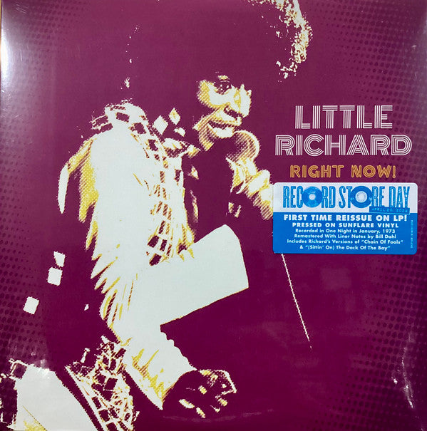Little Richard : Right Now! (LP, RSD, RE, Sun)