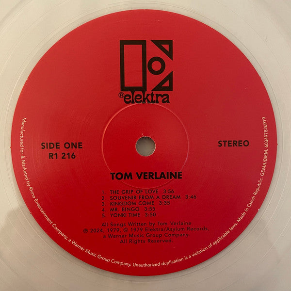 Tom Verlaine : Souvenir From A Dream: The Tom Verlaine Albums (1979-1984) (4xLP, Album, Cry + Box, RSD, Comp, Ltd)