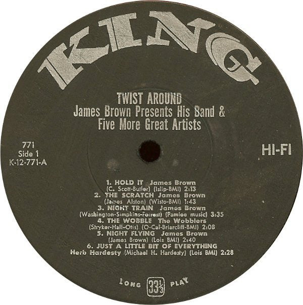 James Brown Presents His Band* : Jump Around With James Brown And Other Great Artists (LP, Comp, Mono, RE)