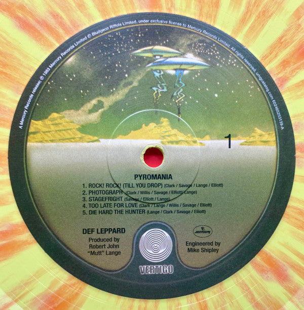Def Leppard : Pyromania (LP, Album, RE, Ora)
