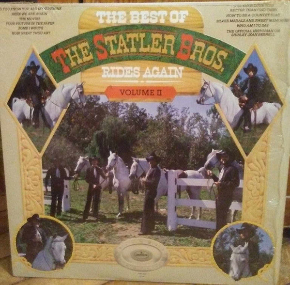 The Statler Brothers : The Best Of The Statler Bros. Rides Again Volume II (LP, Comp, 56 )