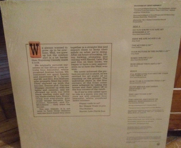 The Statler Brothers : The Best Of The Statler Bros. Rides Again Volume II (LP, Comp, 56 )