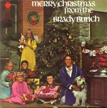 The Brady Bunch : Merry Christmas From The Brady Bunch (LP, Album)