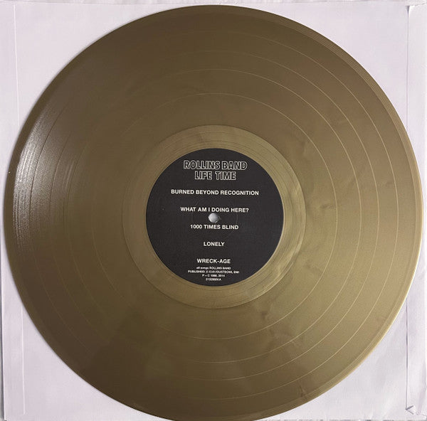 Rollins Band : Life Time (LP, Album, RE, RM, Met)