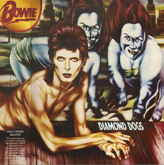 Bowie* : Diamond Dogs (Limited 50th Anniversary Edition) (Half Speed Master) (LP, Album, RE, RM, 180)