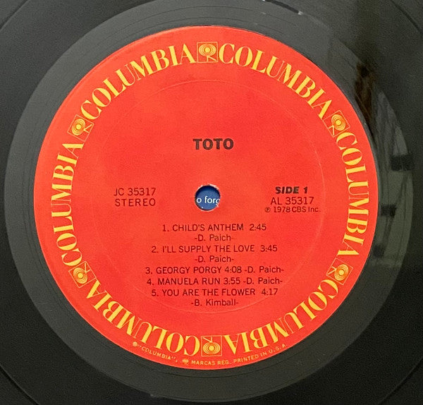 Toto : Toto  (LP, Album, Pit)