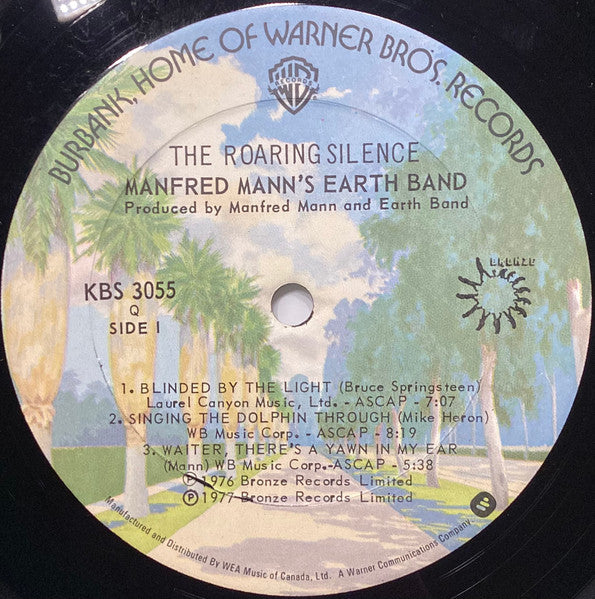 Manfred Mann's Earth Band : The Roaring Silence (LP, Album, RE, Qua)