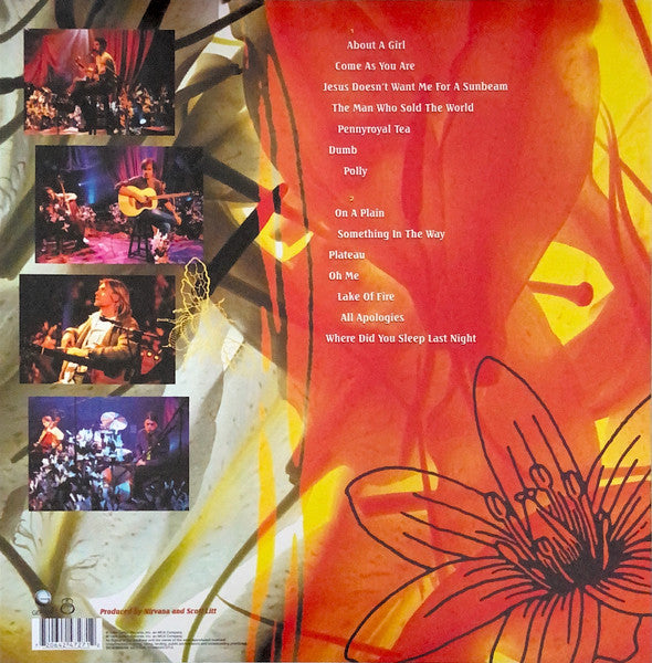 Nirvana : MTV Unplugged In New York (LP, Album, RP, 180)