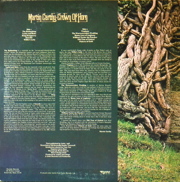 Martin Carthy : Crown Of Horn (LP, Album)