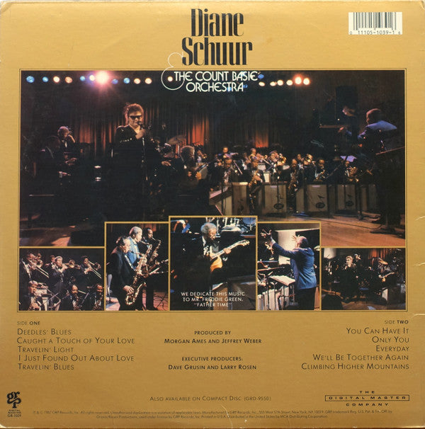 Diane Schuur & The Count Basie Orchestra* : Diane Schuur And The Count Basie Orchestra (LP, Album, Spe)