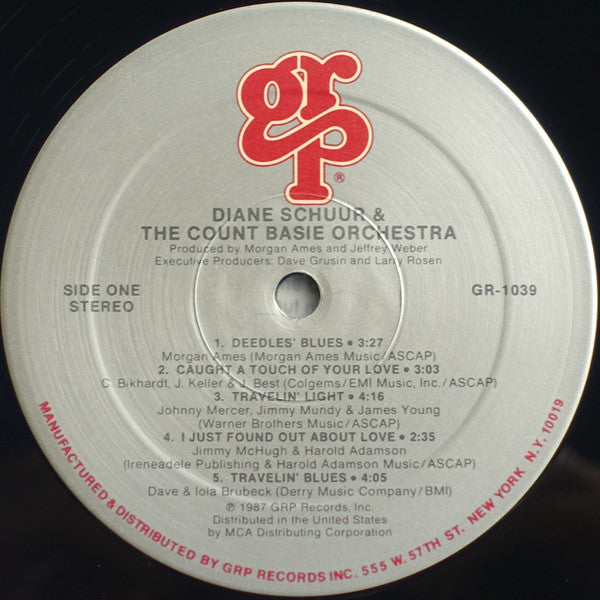 Diane Schuur & The Count Basie Orchestra* : Diane Schuur And The Count Basie Orchestra (LP, Album, Spe)