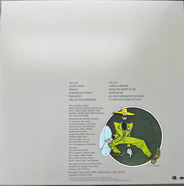 The Grateful Dead : Shakedown Street (LP, Album, RE)