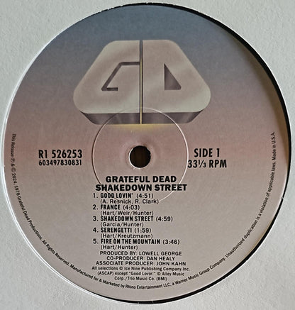 The Grateful Dead : Shakedown Street (LP, Album, RE)
