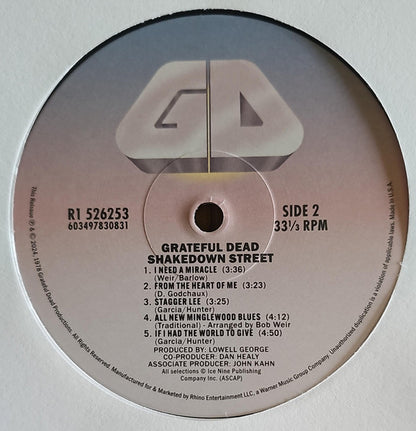The Grateful Dead : Shakedown Street (LP, Album, RE)